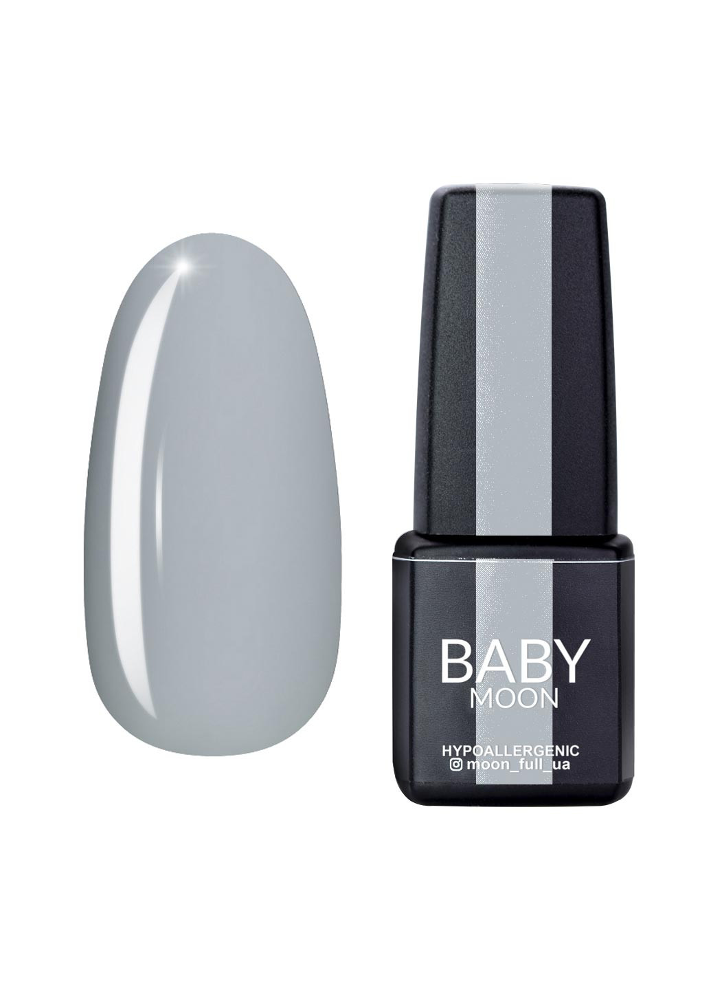 Гель лак BABY Cold Ocean Gel polish, 6 мл №013 сіро-блакитний Moon (251417400)