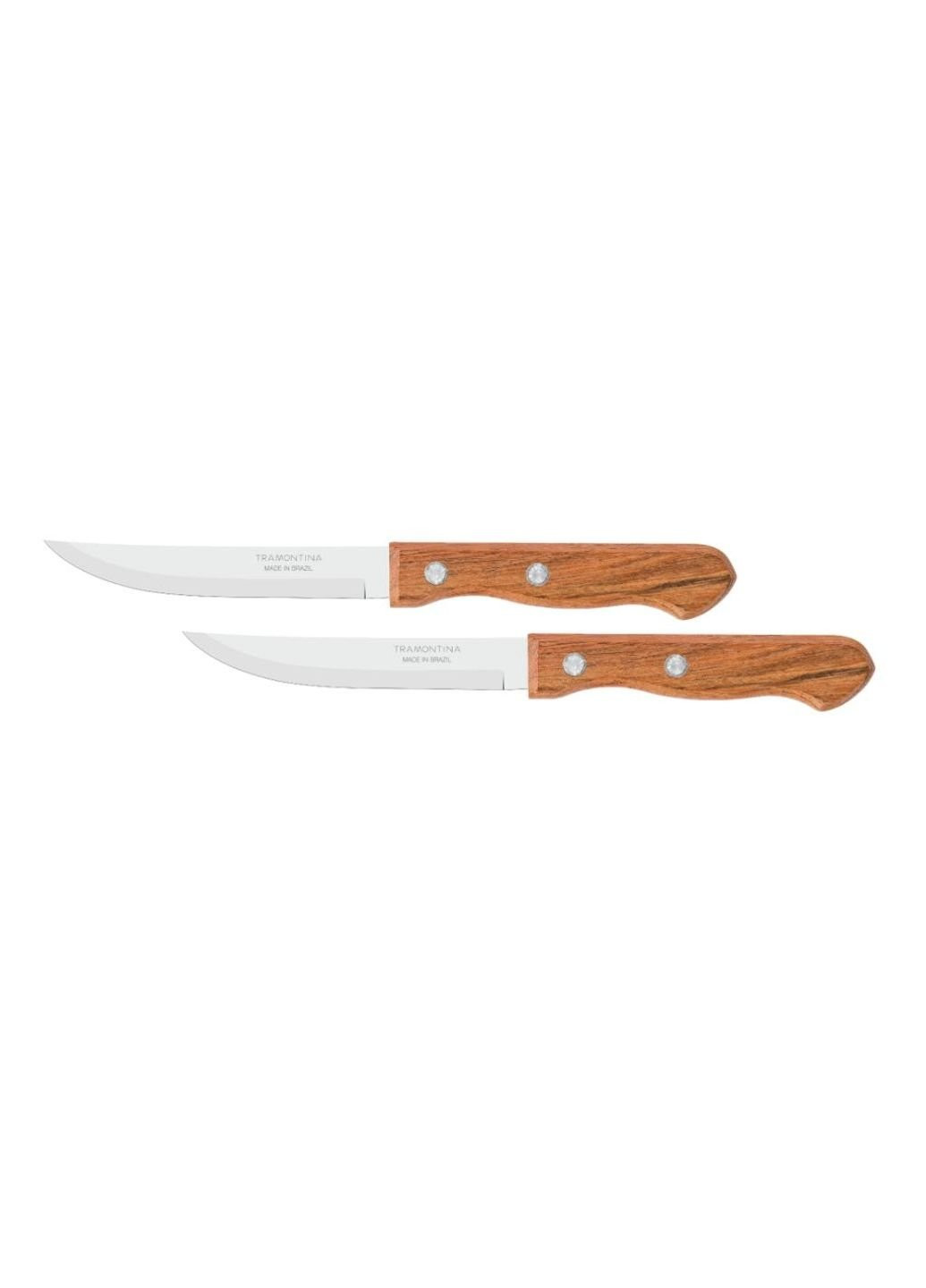 Набор ножей Dynamic для стейка 2шт 102 мм (22320/204) Tramontina комбинированные,