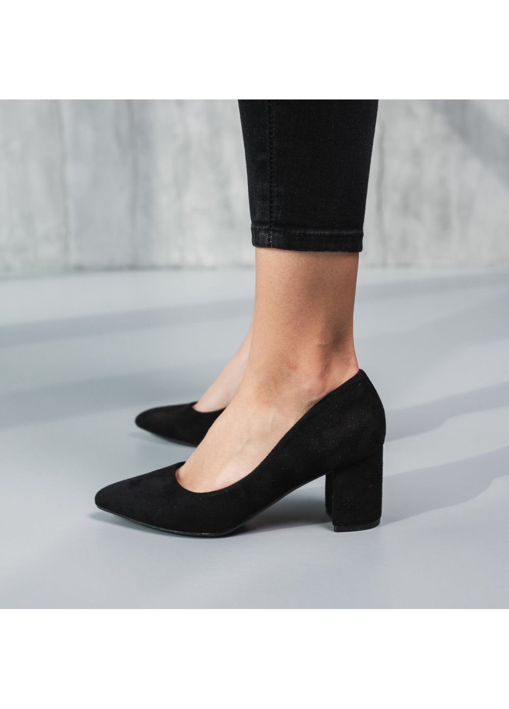 Туфлі жіночі Gantry 3737 36 23,5 см Чорний Fashion (254442854)