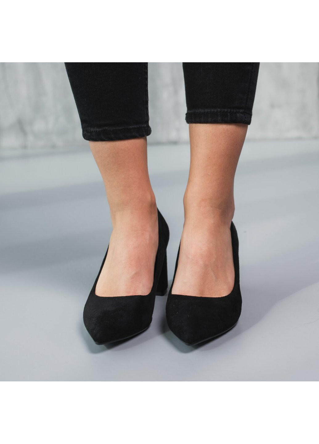 Туфлі жіночі Gantry 3737 36 23,5 см Чорний Fashion (254442854)