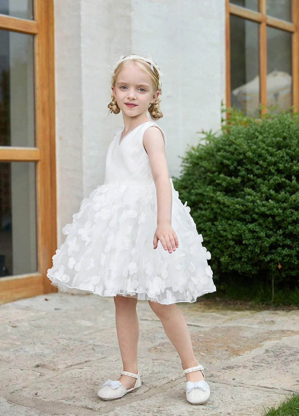 Біла сукня SHEIN (331624085)