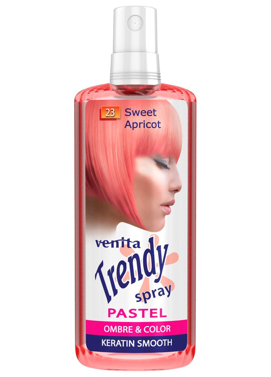 Тонуючий спрей для волосся Trendy Color Spray №23 Солодкий абрикос Venita (202165094)