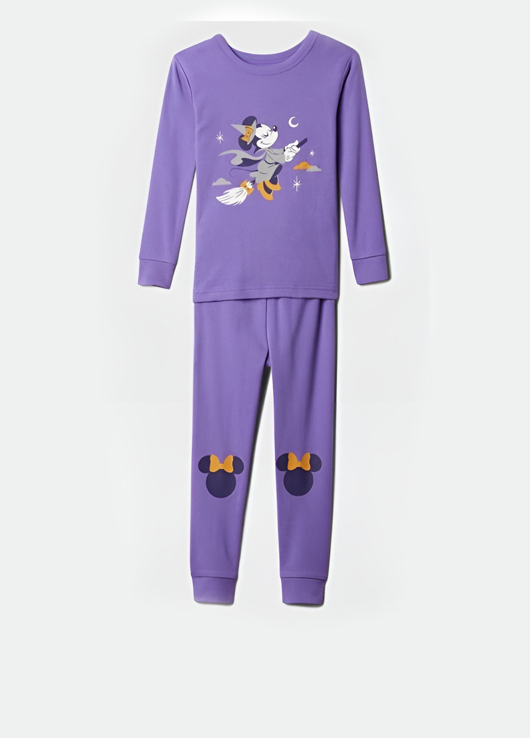 Сиреневая всесезон пижама (лонгслив, брюки) лонгслив + брюки Gap