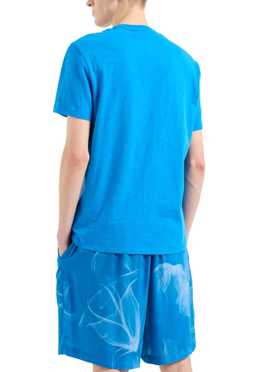 Синя футболка Armani Exchange