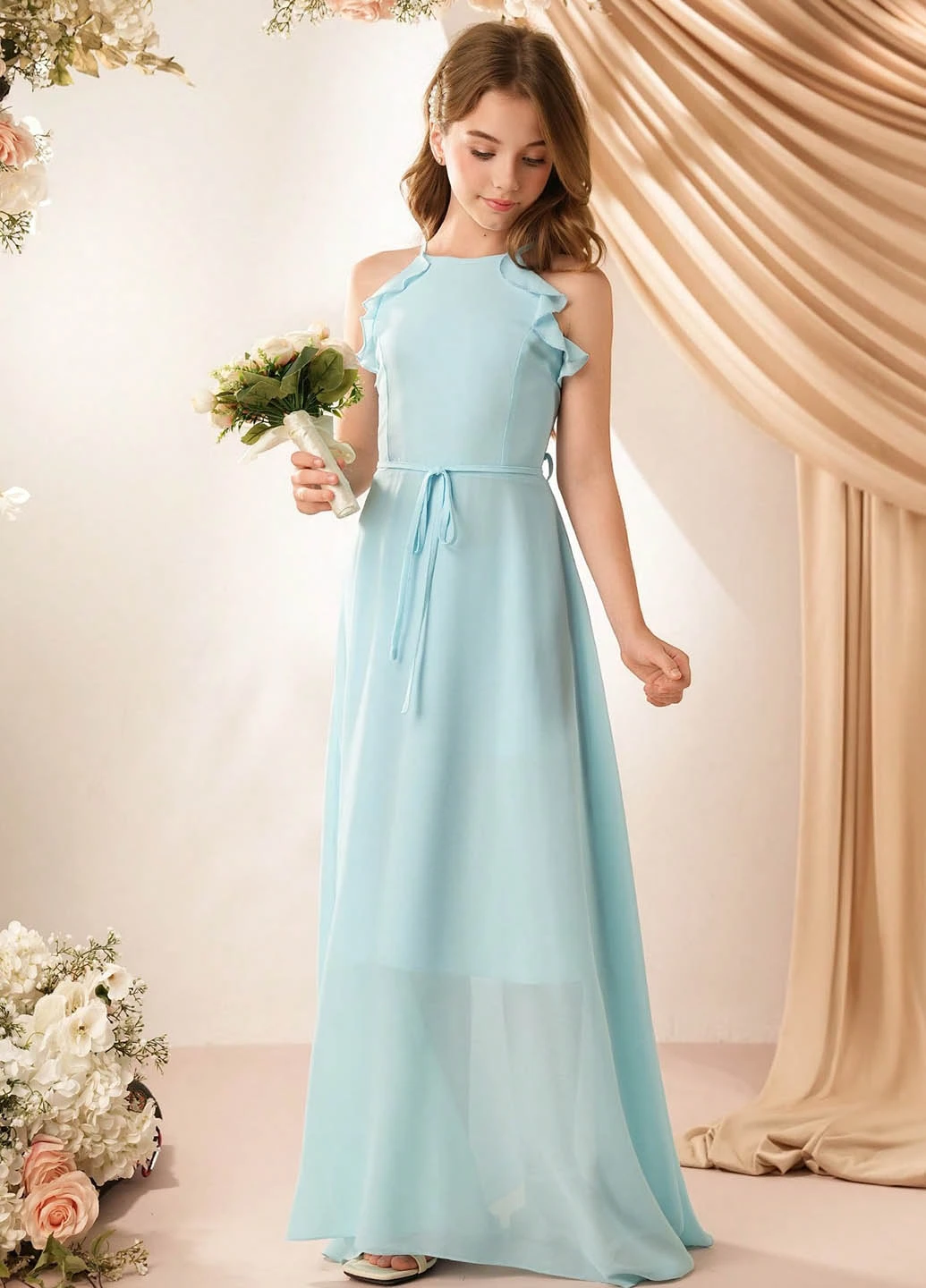 Блакитна сукня SHEIN (366268677)