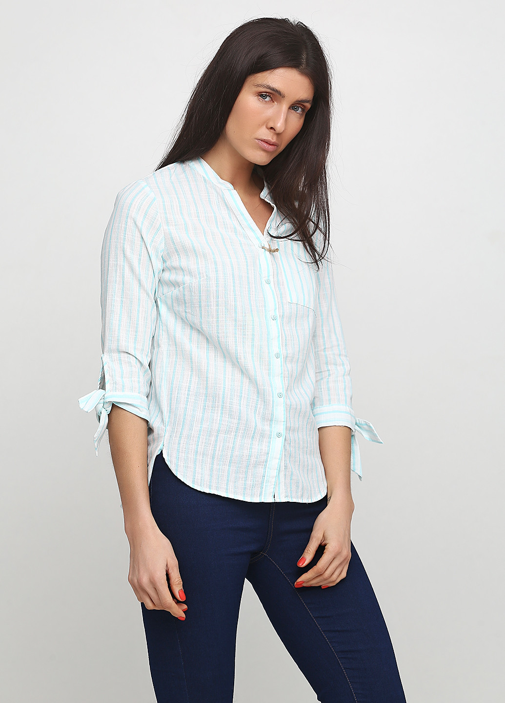 Цветная кэжуал рубашка в полоску Madoc Jeans