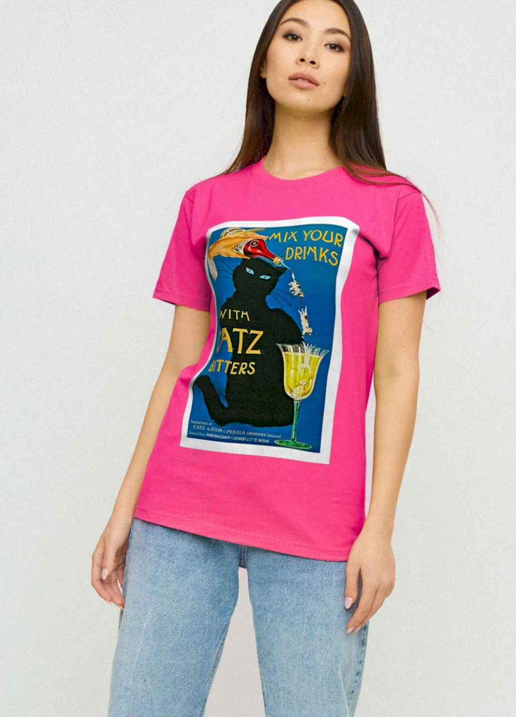 Футболка Boyfriend / air print / YAPPI - (237407515)