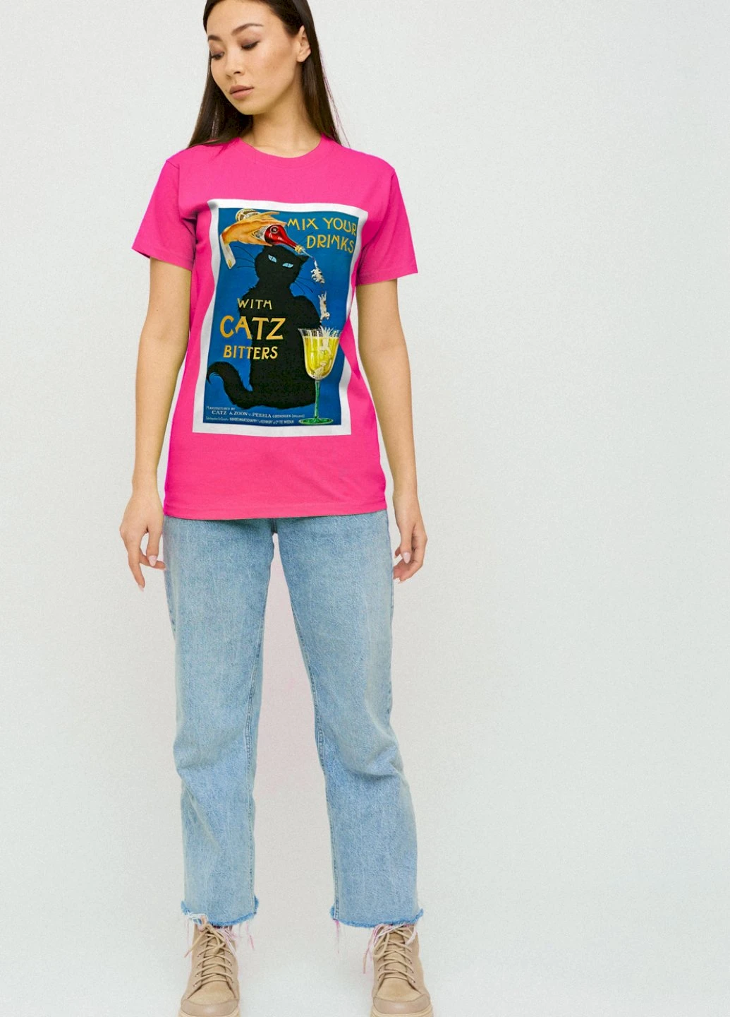 Футболка Boyfriend / air print / YAPPI - (237407515)