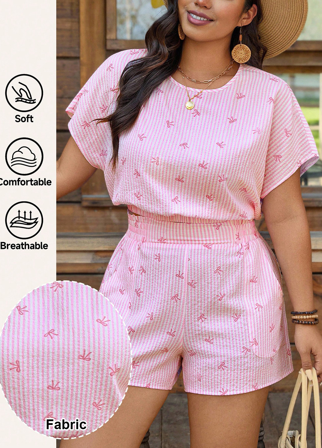 Костюм (топ, шорти) SHEIN (366742872)