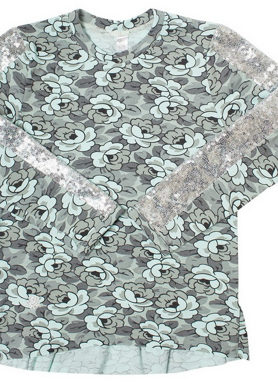 Блакитний демісезонний дитячий джемпер для дівчинки dg-19-08 *модняшка* Габби