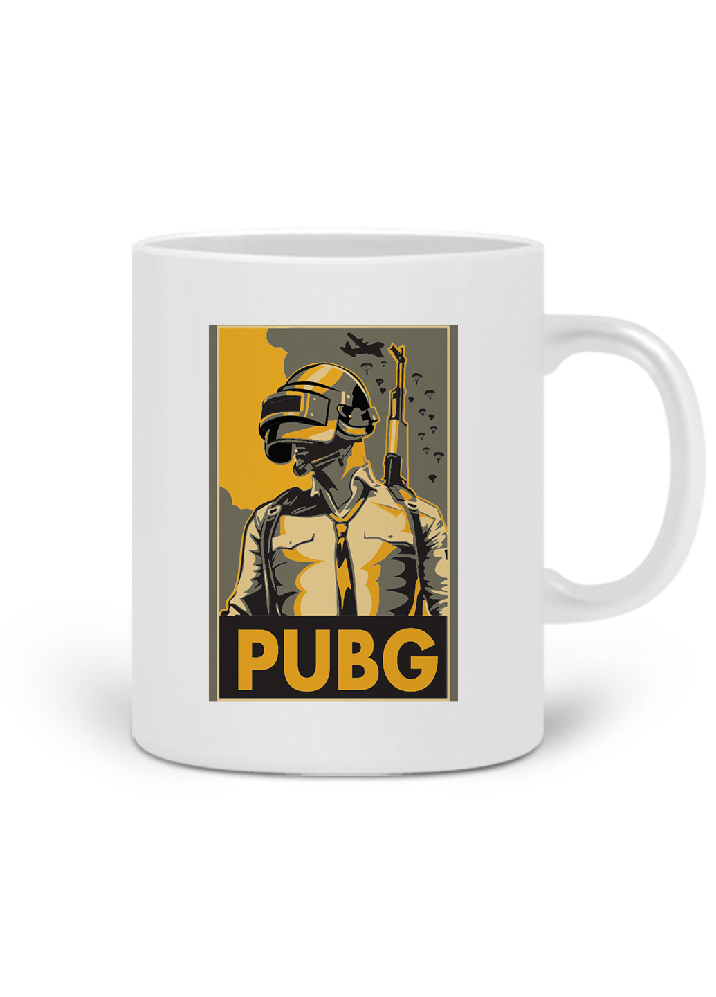 Кружка Пубг Пабг (Pubg) 330 мл Чашка Керамическая (20259-1181) MobiPrint (219776887)