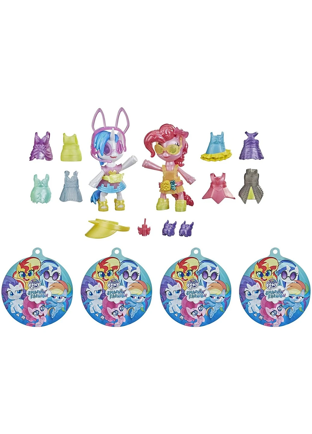 Ігровий набір My Little Pony Smashin' Fashion Party Вечірка Поні Пінки Пай і ДіДжей Пон (F1286) Hasbro (255665117)