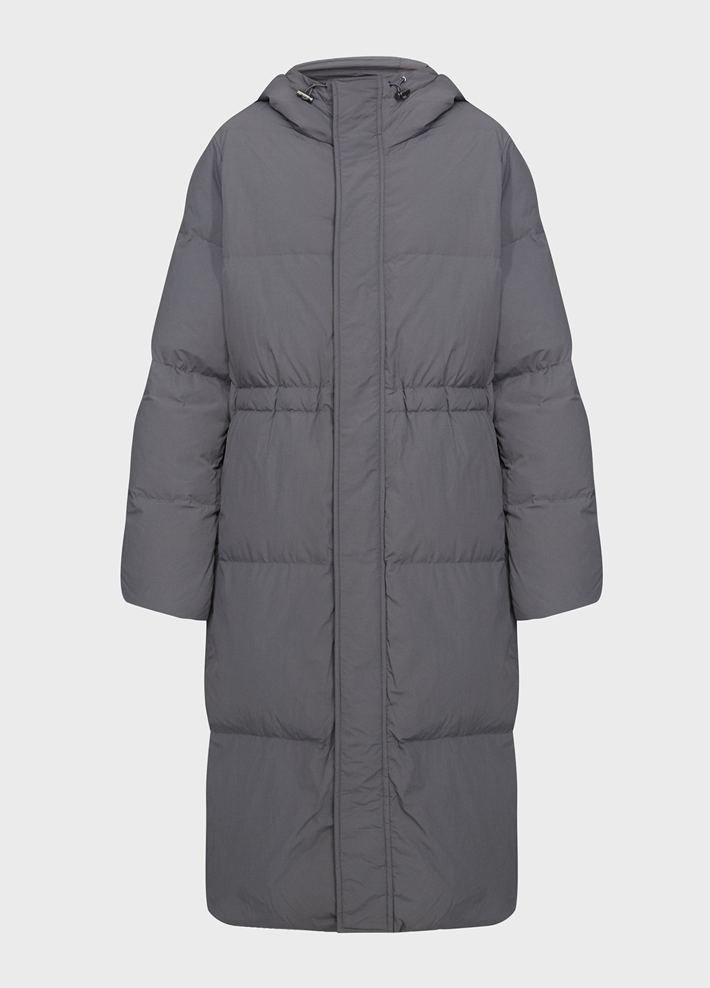 Серый зимний Пуховик PRPY