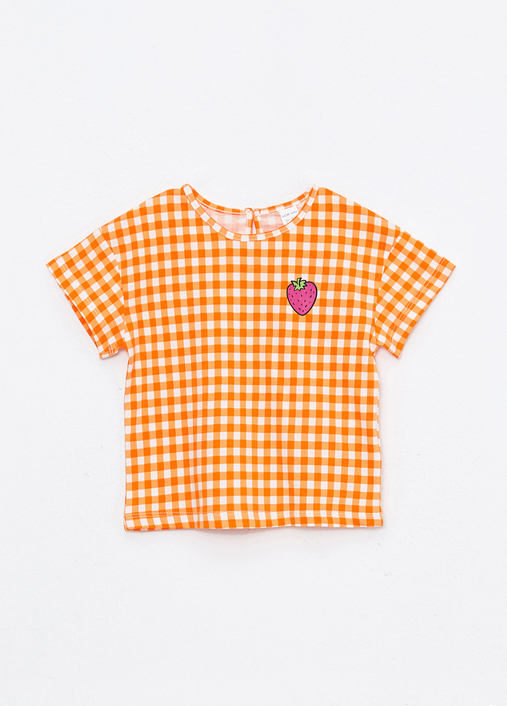 Оранжевая летняя футболка LC Waikiki
