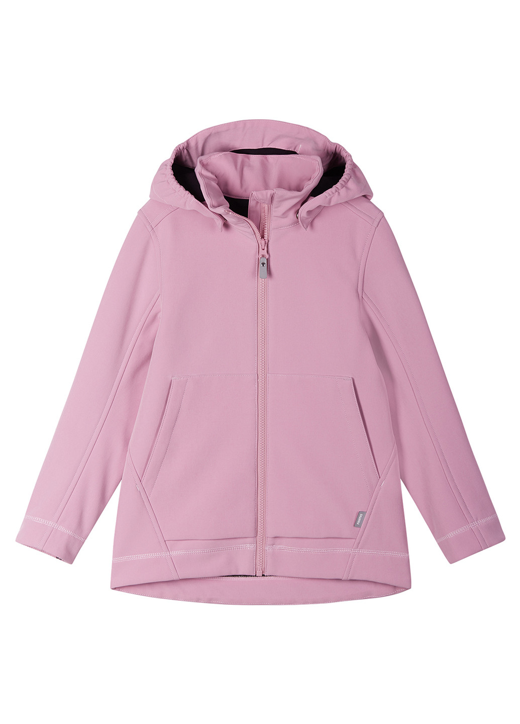 Розовая демисезонная куртка softshell Reima Espoo