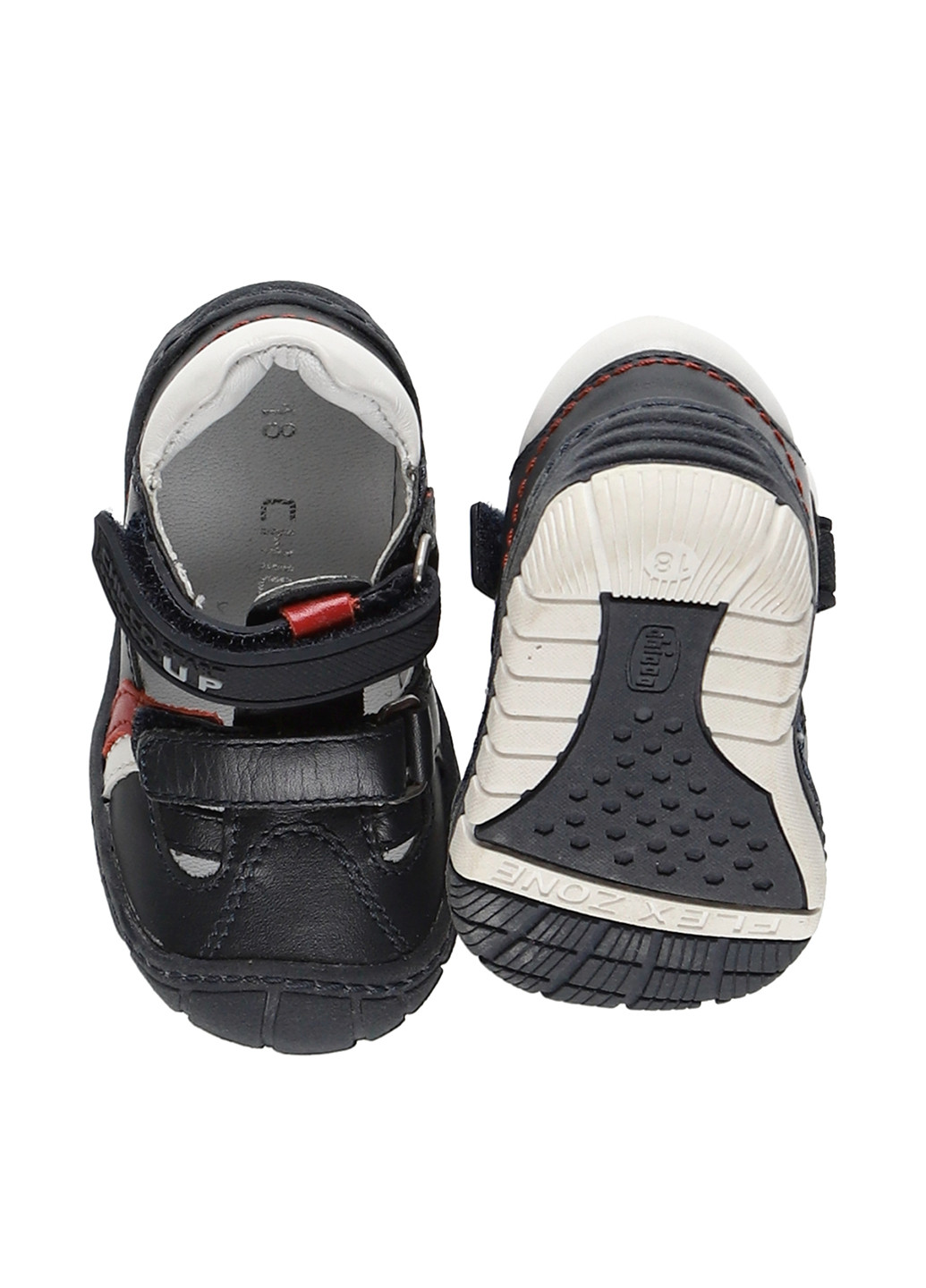 Темно-синие кэжуал сандалии Chicco на липучке