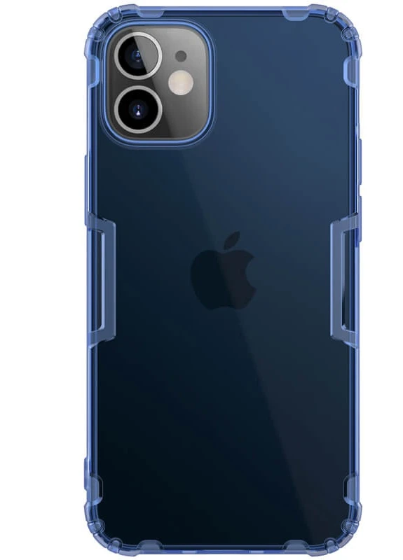 TPU чохол Nature Series для Apple iPhone 12 mini (5.4 ') Синій (прозорий) (is_00000038557_5) Nillkin (229726349)
