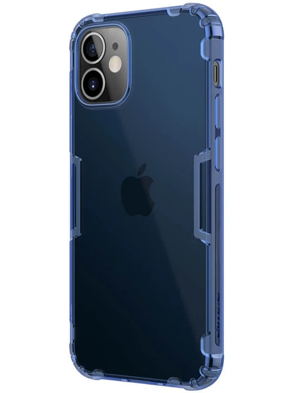TPU чохол Nature Series для Apple iPhone 12 mini (5.4 ') Синій (прозорий) (is_00000038557_5) Nillkin (229726349)