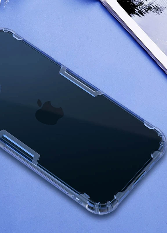 TPU чохол Nature Series для Apple iPhone 12 mini (5.4 ') Синій (прозорий) (is_00000038557_5) Nillkin (229726349)