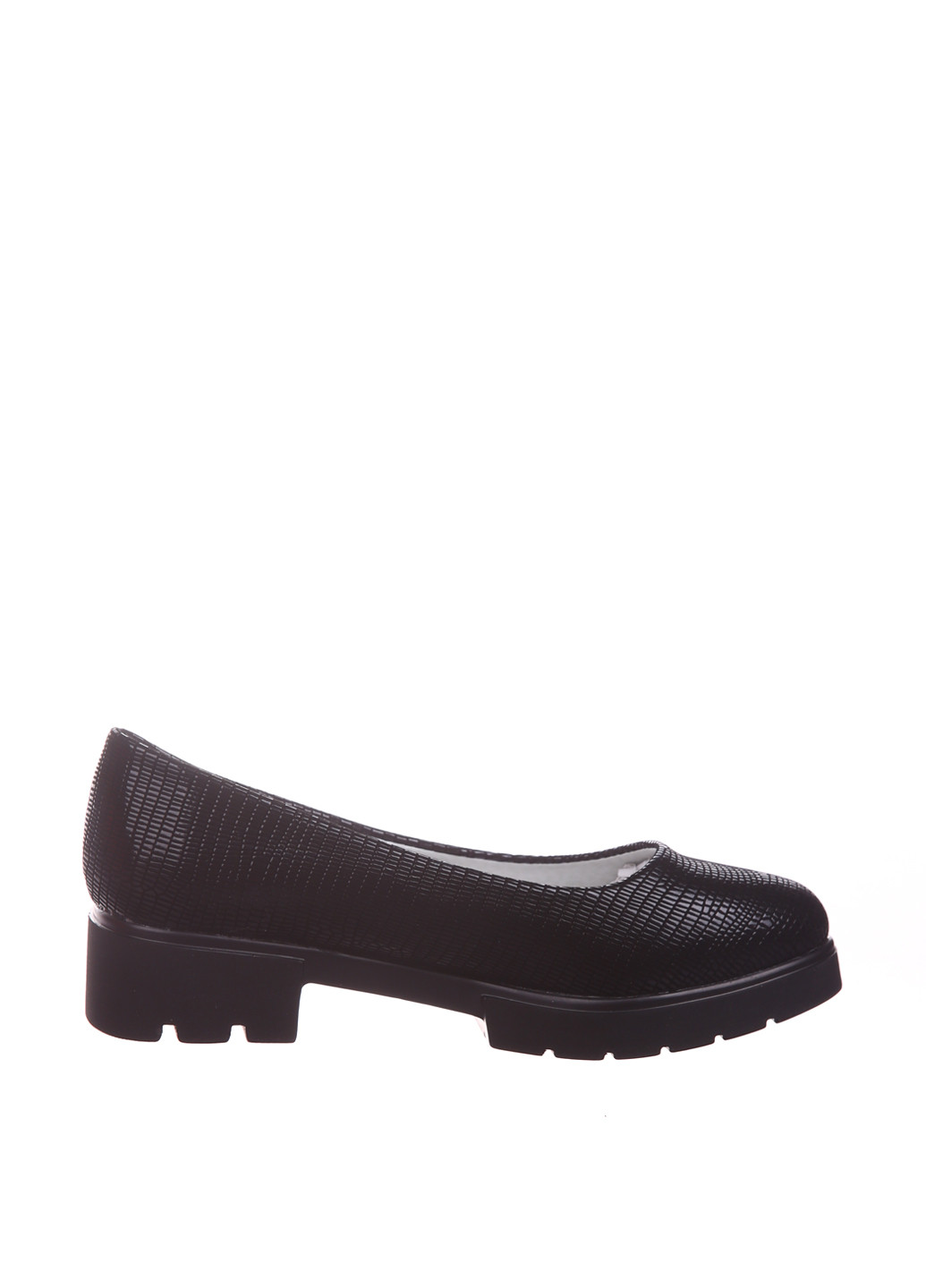 Черные туфли на низком каблуке Kimbo-O