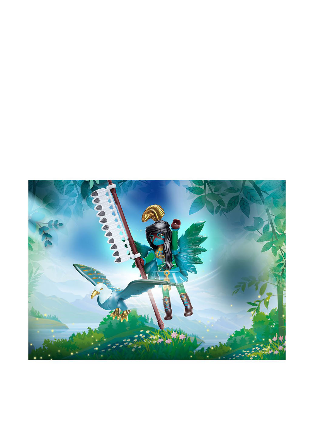 Ігровий набір Фея лицарства з твариною (14 елементів) Playmobil (292303992)