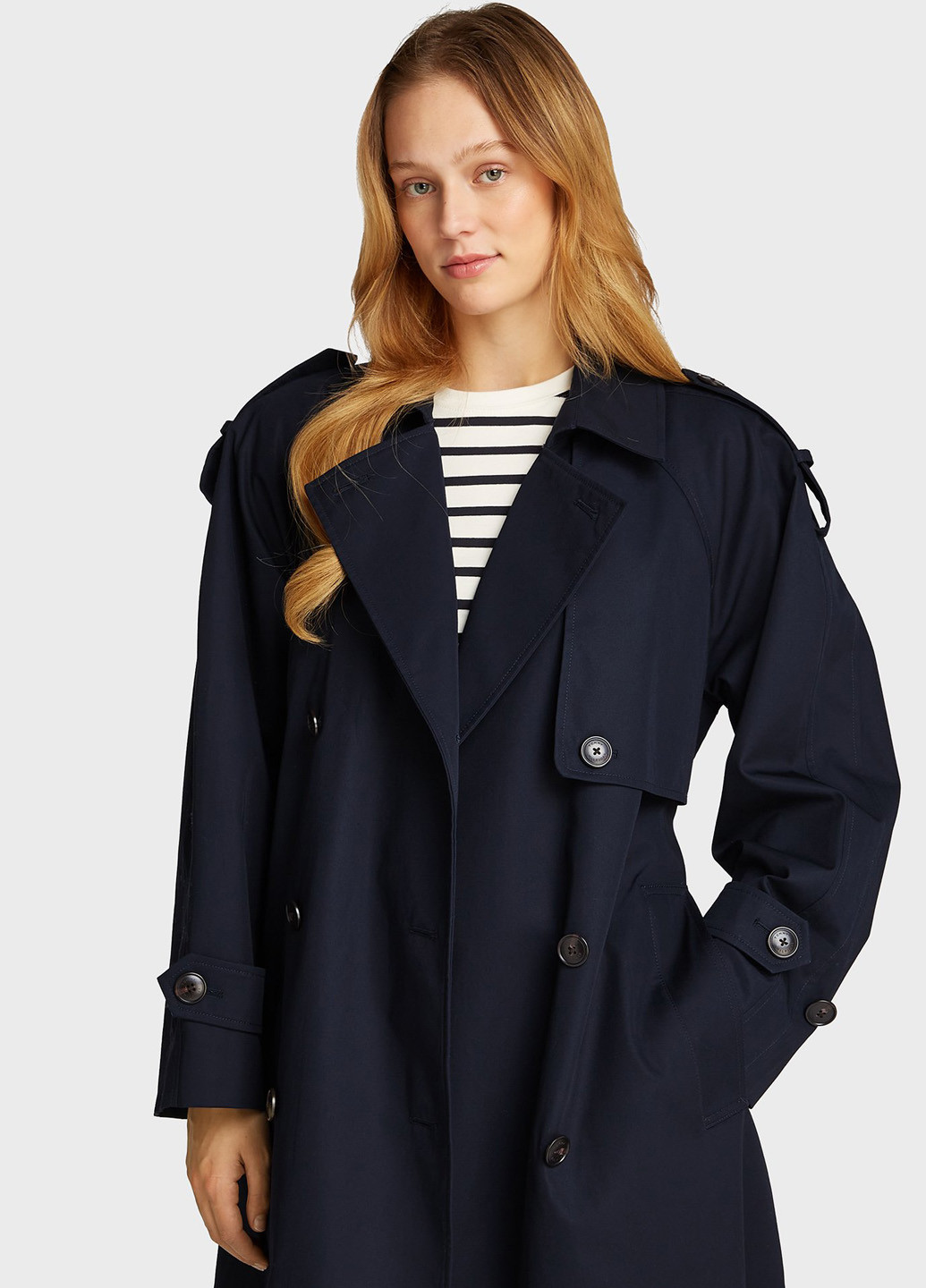 Плащ Tommy Hilfiger тренчкот на пуговицах демисезон (347149774)