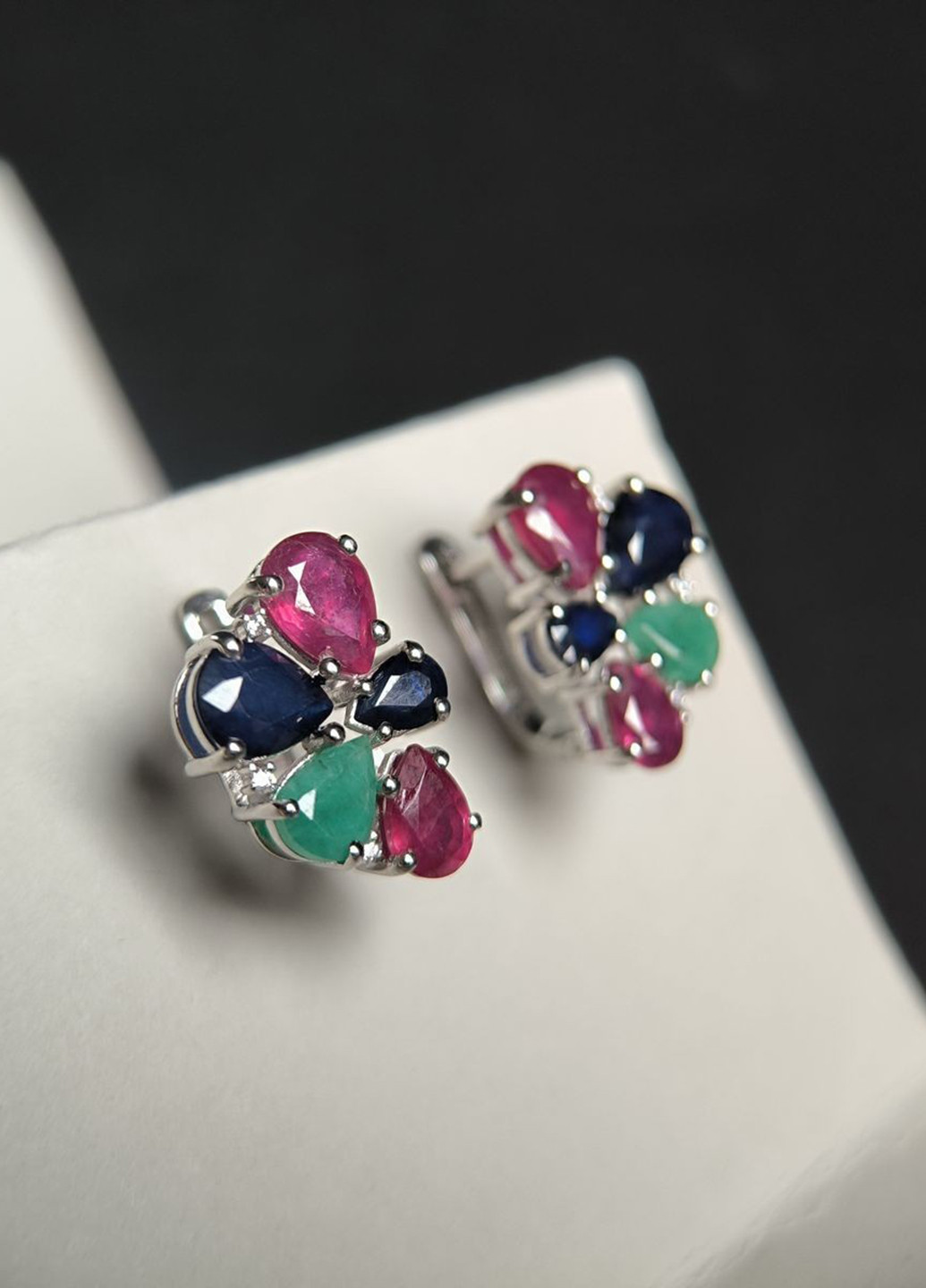 Сережки Silver Flame (329999775)