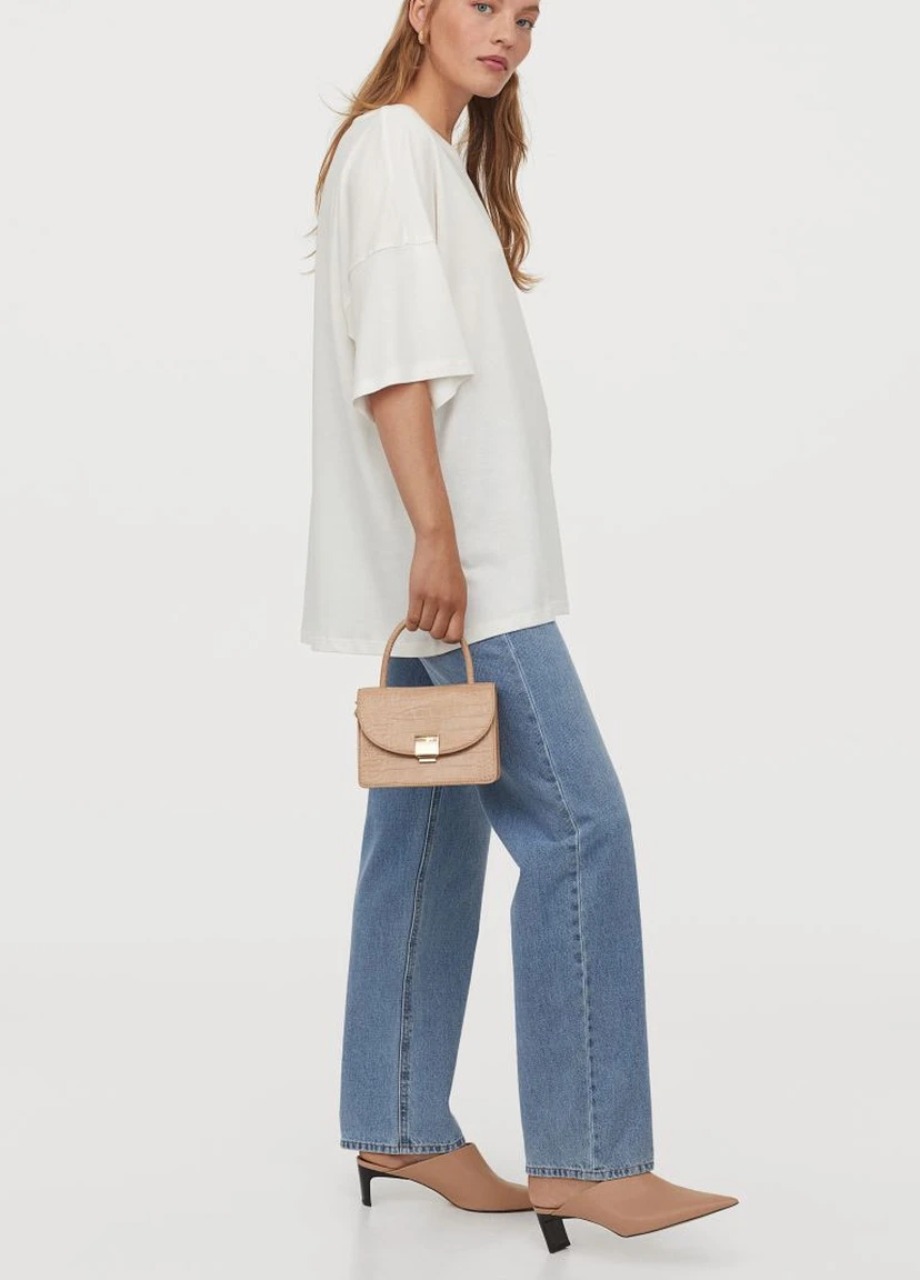 Футболка, сумішеві модал H&M+ - (212881683)