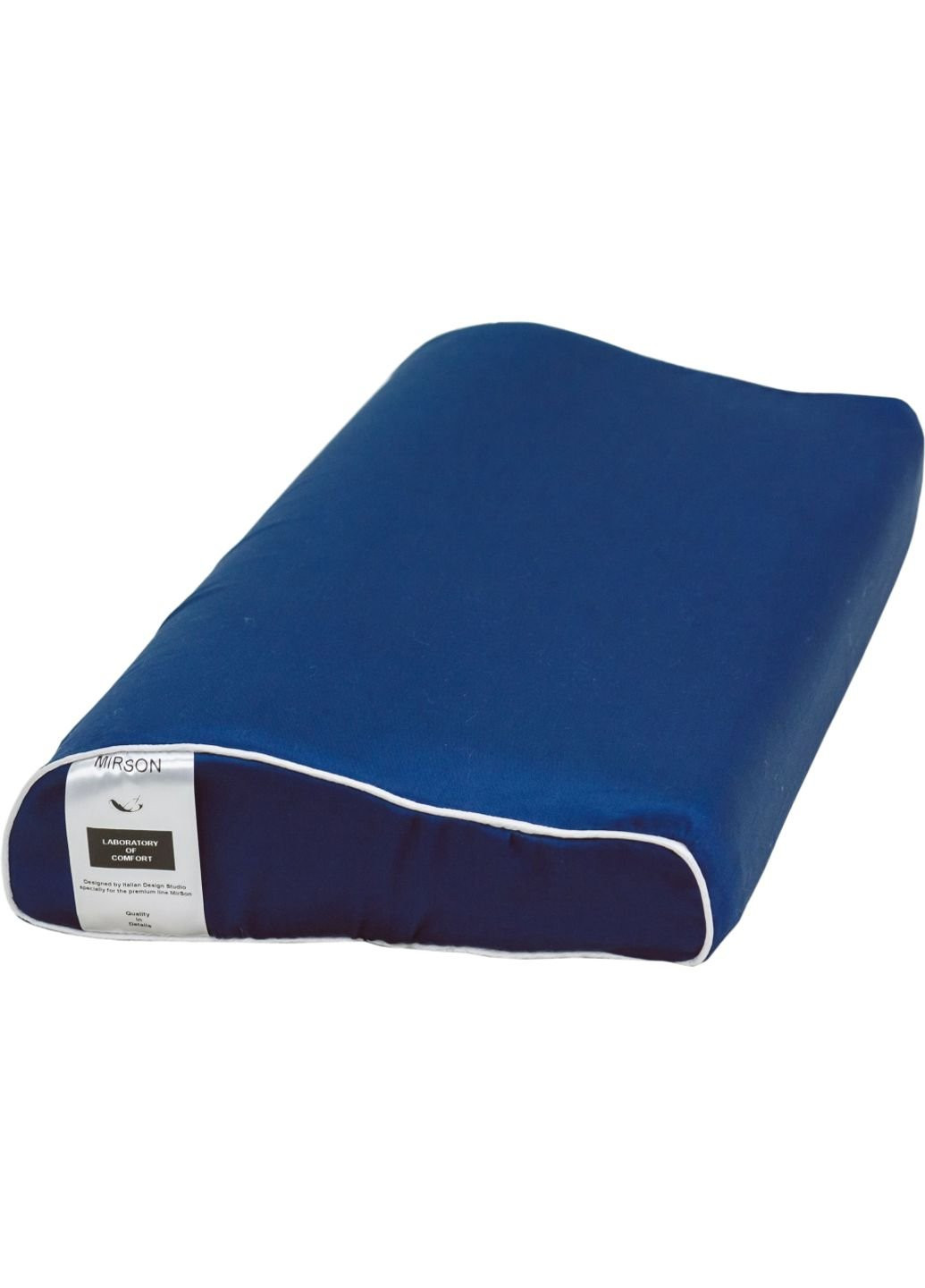 Подушка ортопедична №6118 Delicate satin Ocean Kiddy Boy 50х29х5 (2200003262728) Mirson (254052927)