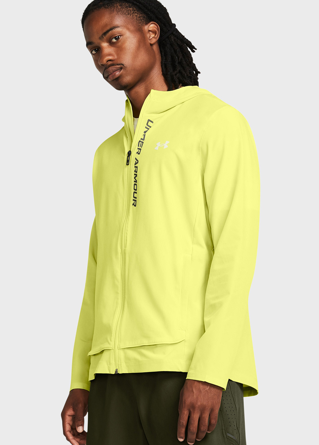 Жовта демісезонна куртка Under Armour