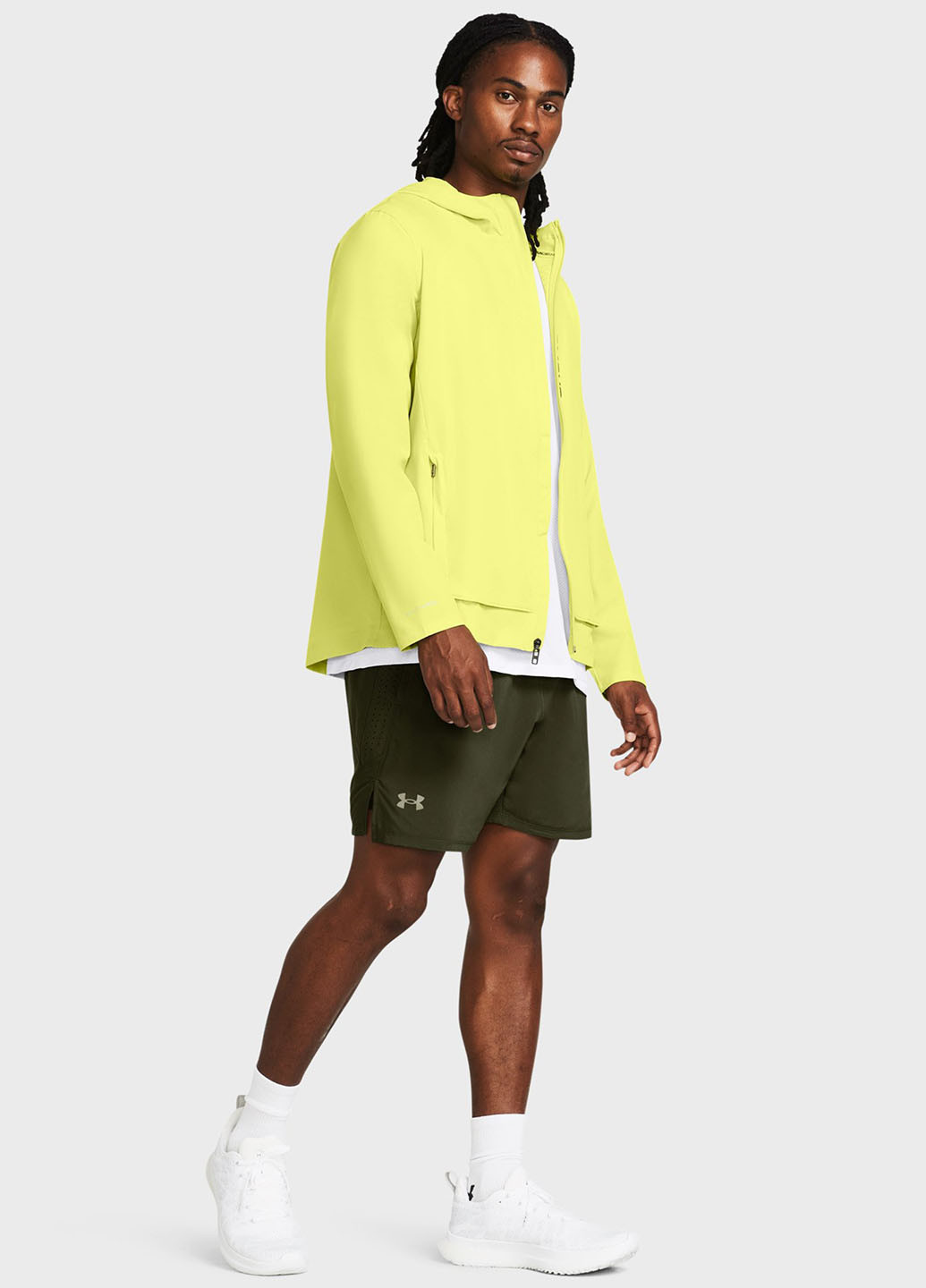 Жовта демісезонна куртка Under Armour