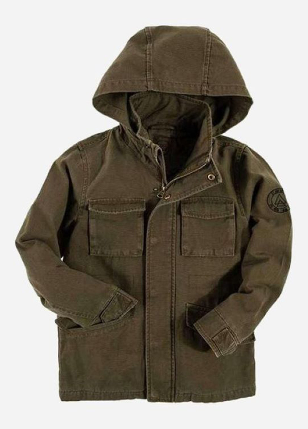 Оливковая (хаки) демисезонная куртка Cool Club