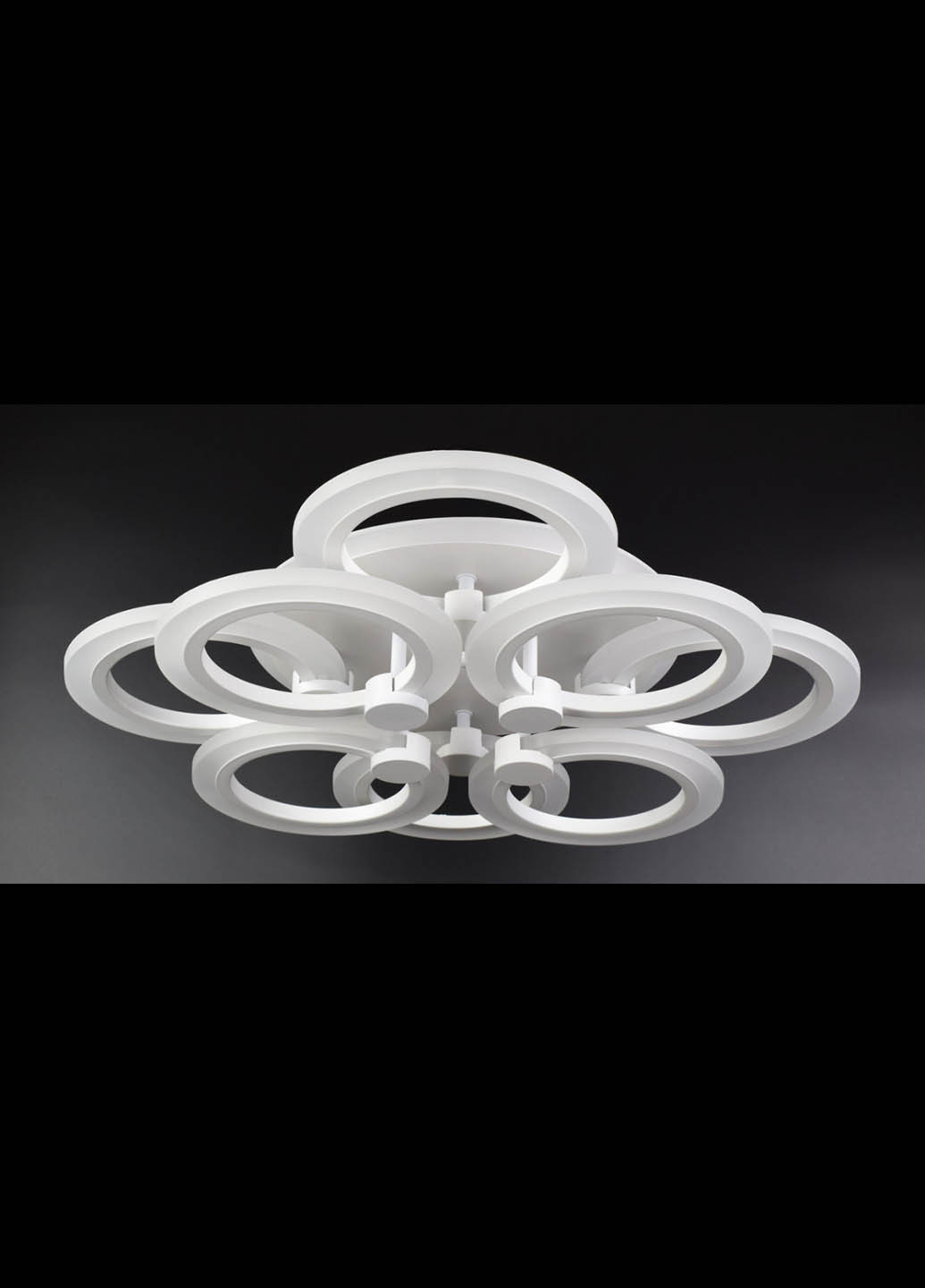 Люстра стельова LED з пультом A2374 / 4 + 4S-RGB-wh Білий 11х45х54 см. Handmade (234537815)