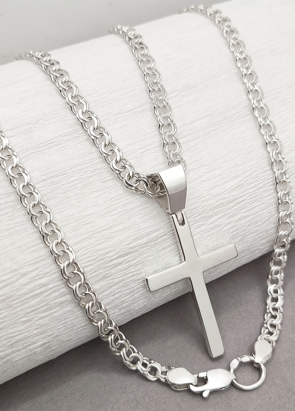 Комплект (ланцюжок, хрестик) Diva (323437789)