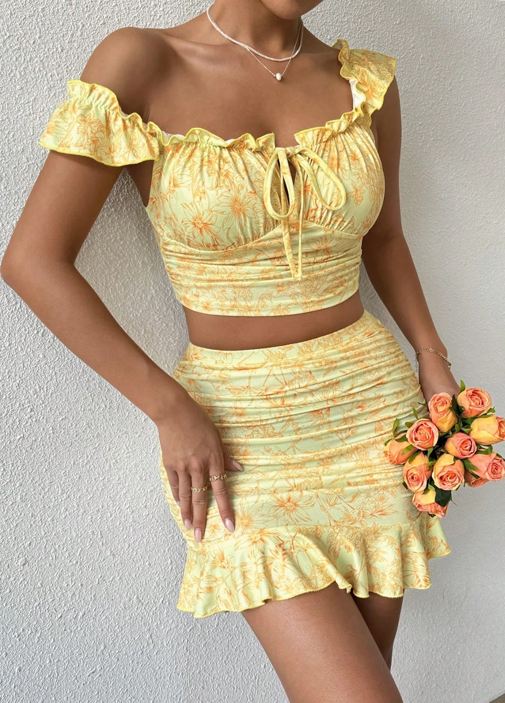 Костюм (топ, юбка) SHEIN (322849167)
