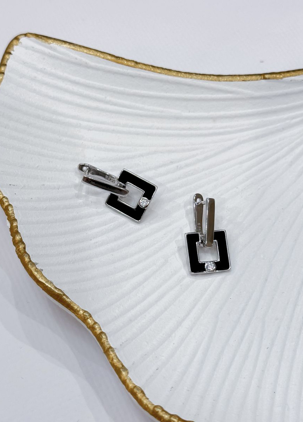 Сережки Silver Flame (307258397)