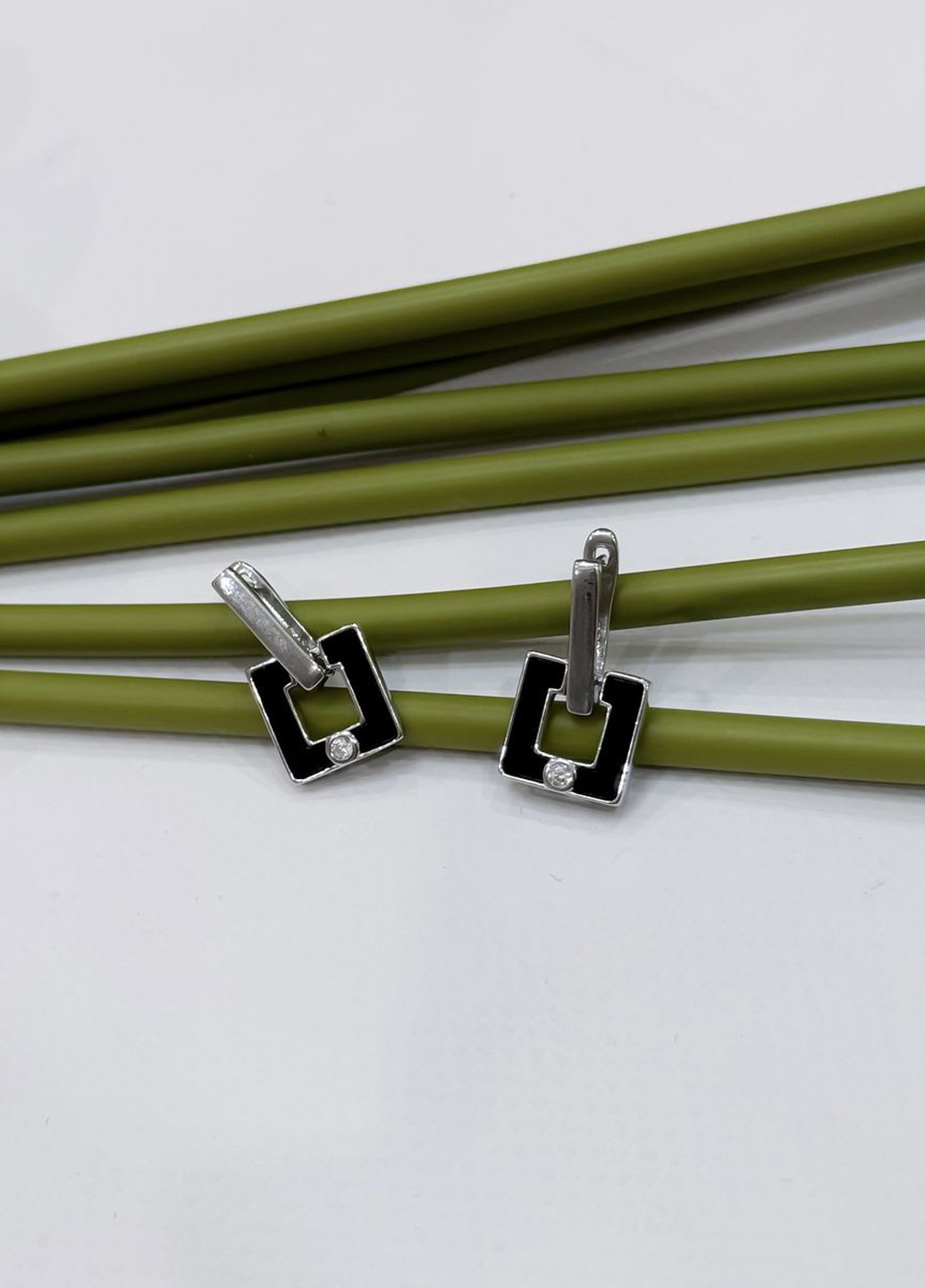 Сережки Silver Flame (307258397)