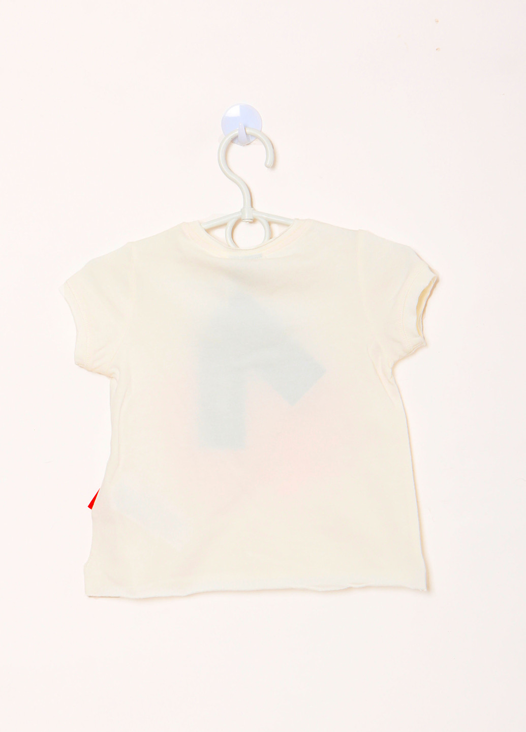 Белая летняя футболка с коротким рукавом Gulliver