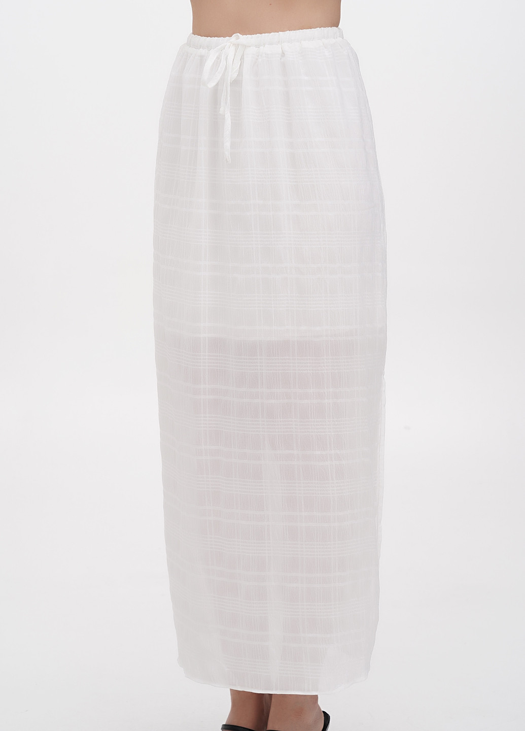 Белая кэжуал однотонная юбка Glamorous