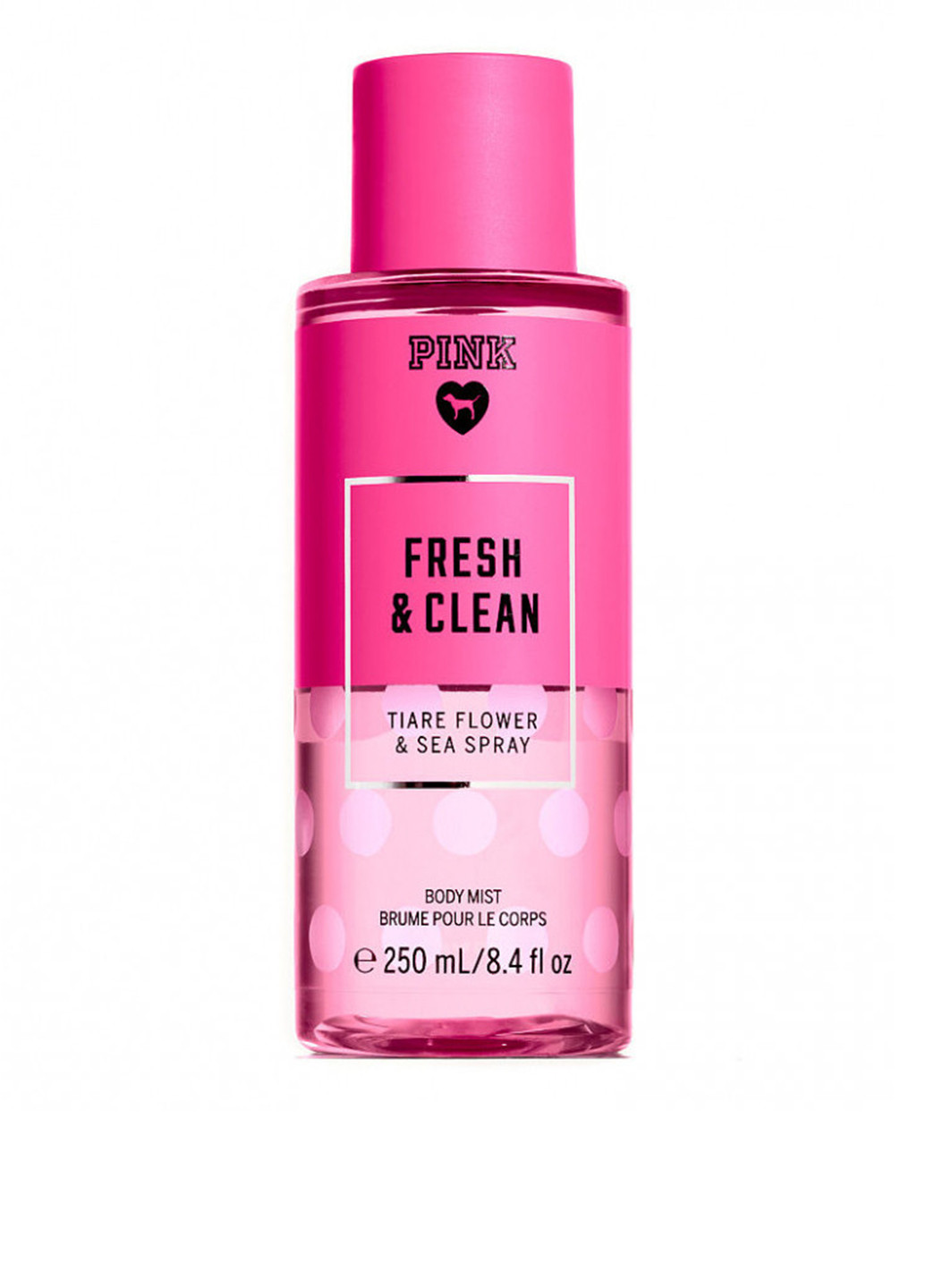 Спрей для тіла Pink Fresh And Clean, 250 мл Victoria Secret (174313894)