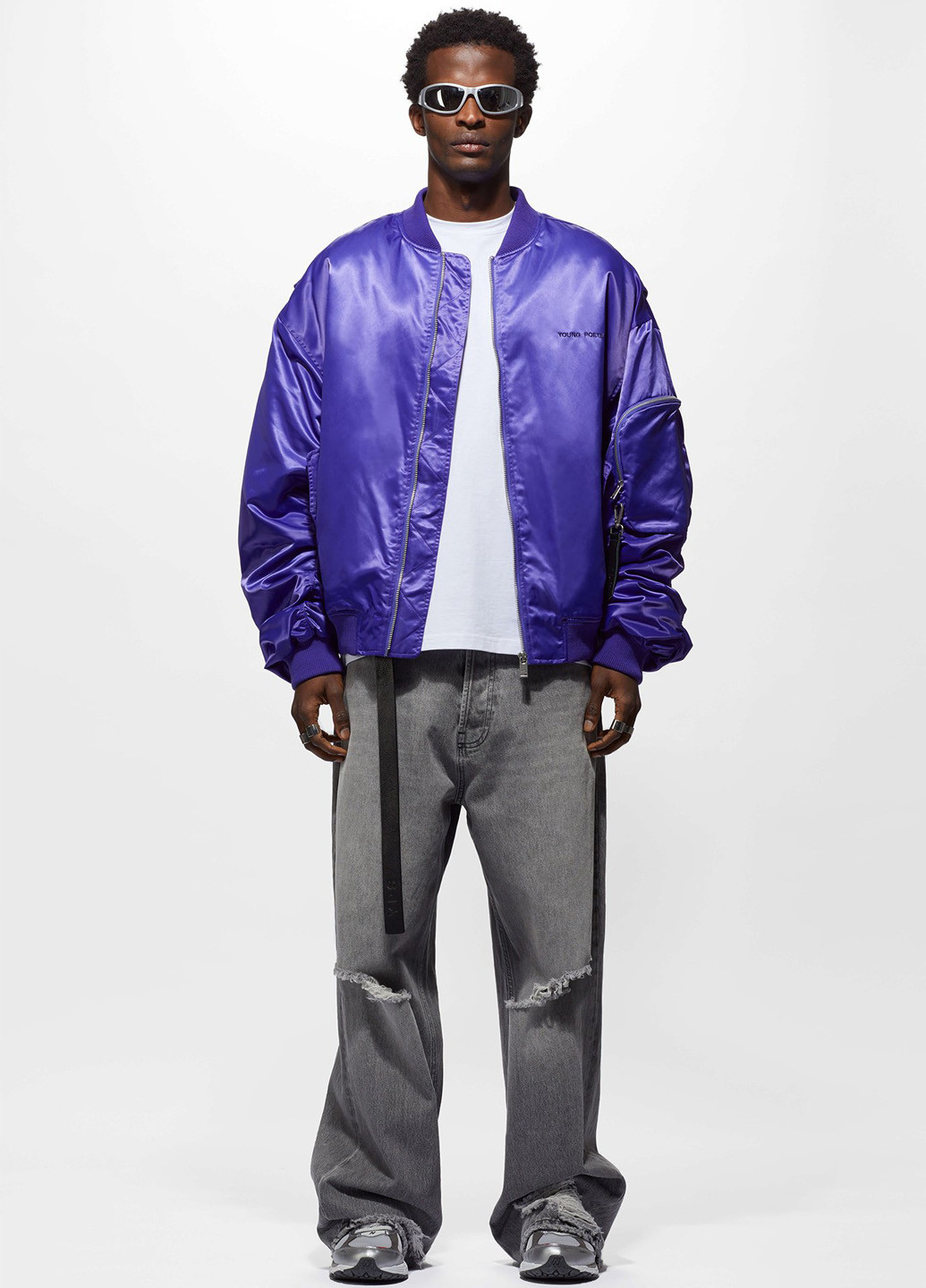 Бомбер YPS пілот (авіатор) на блискавці (323209688)