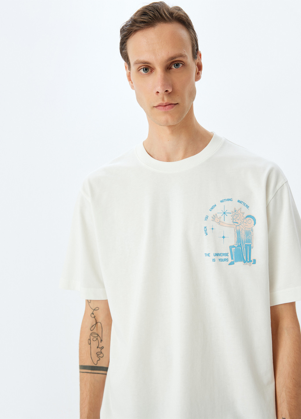 Белая футболка KOTON