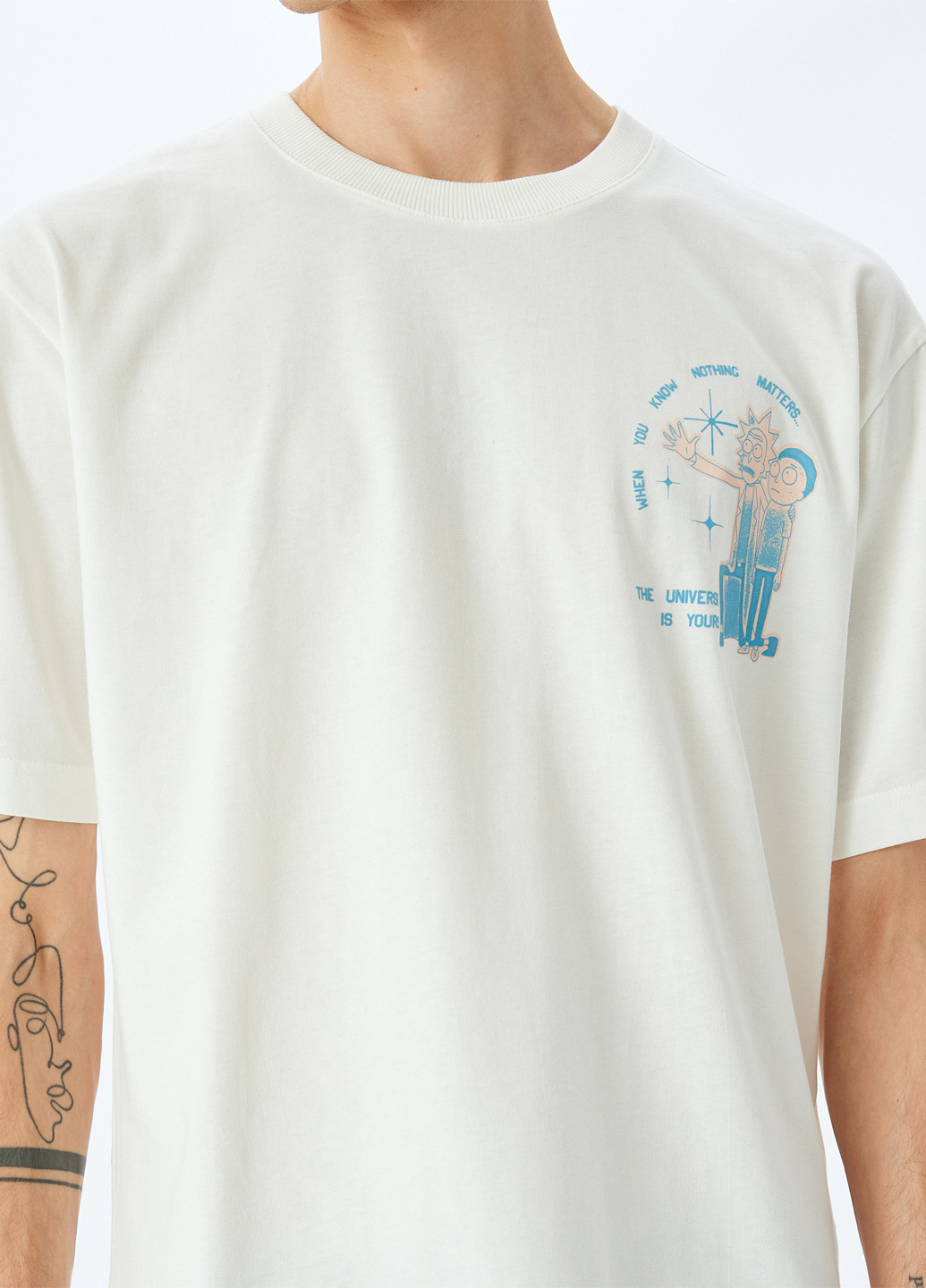 Белая футболка KOTON