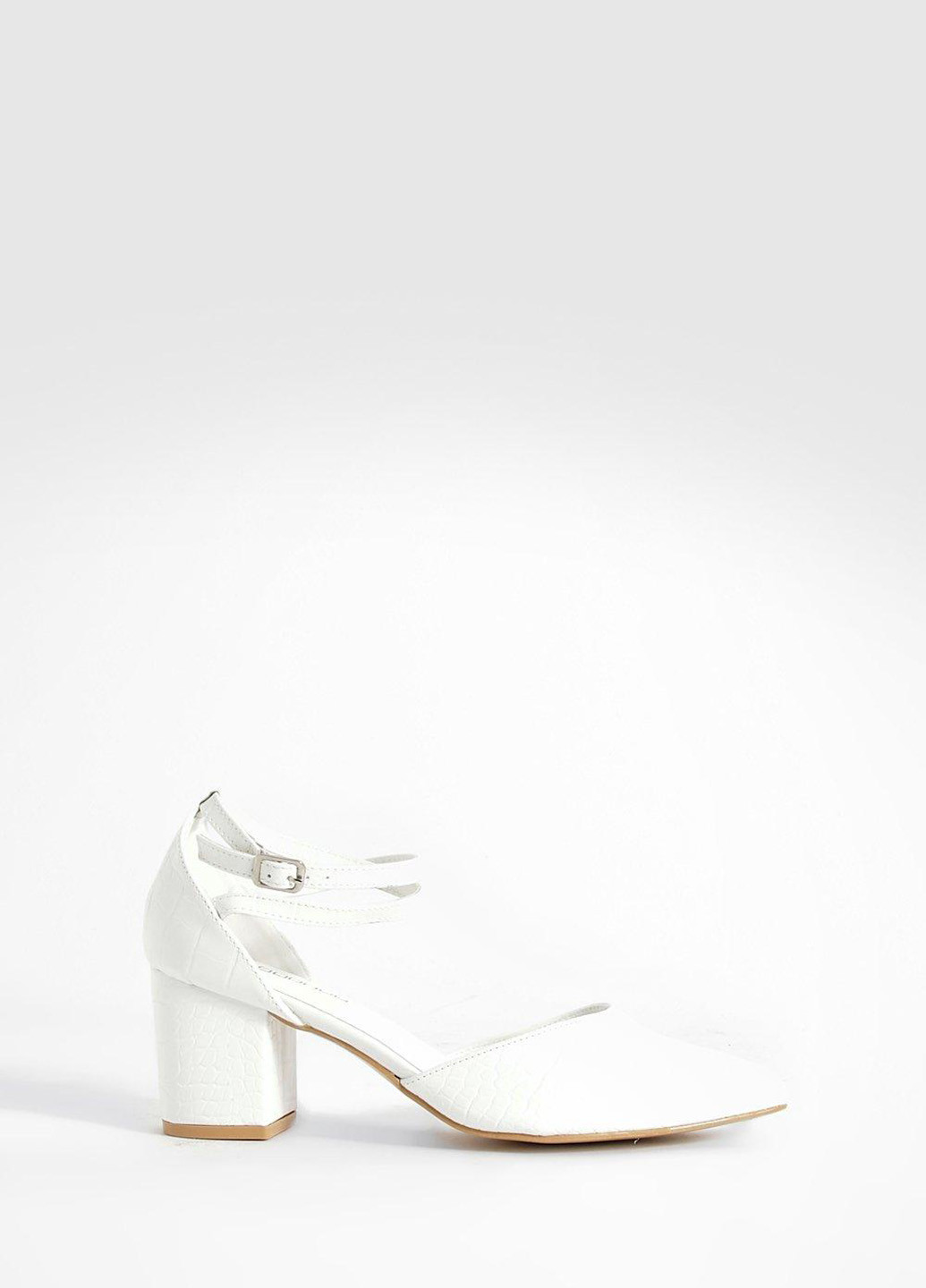 Boohoo Туфлі д'орсей білий з штучна шкіра, великобританія — літо (340310272)