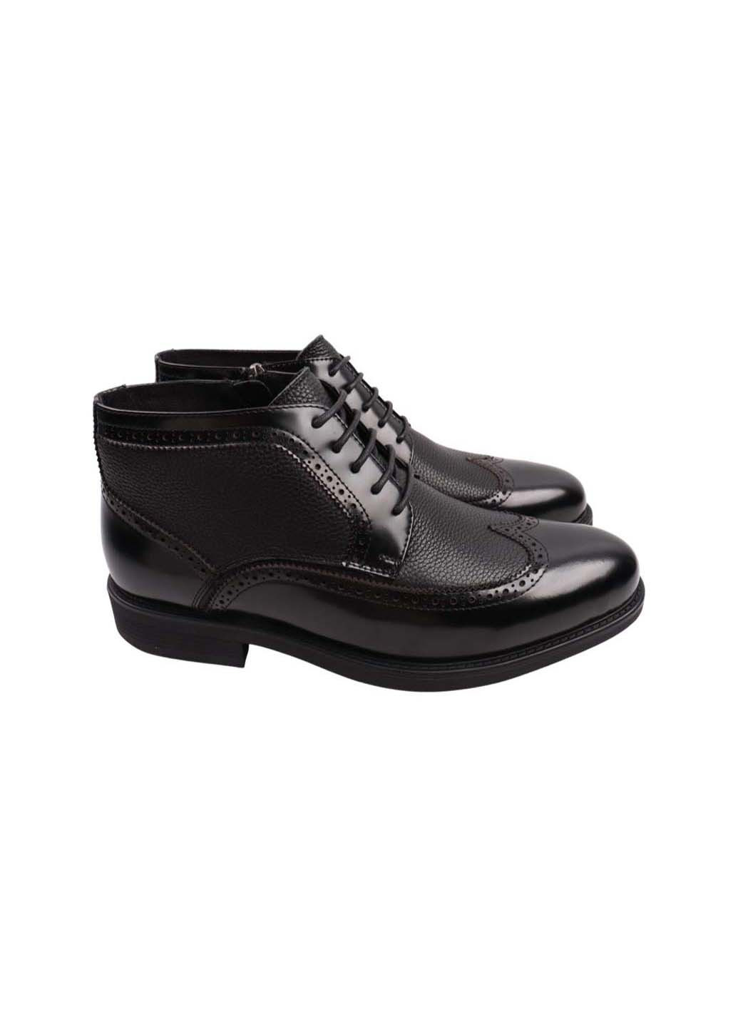 Черные осенние ботинки Roberto Paulo
