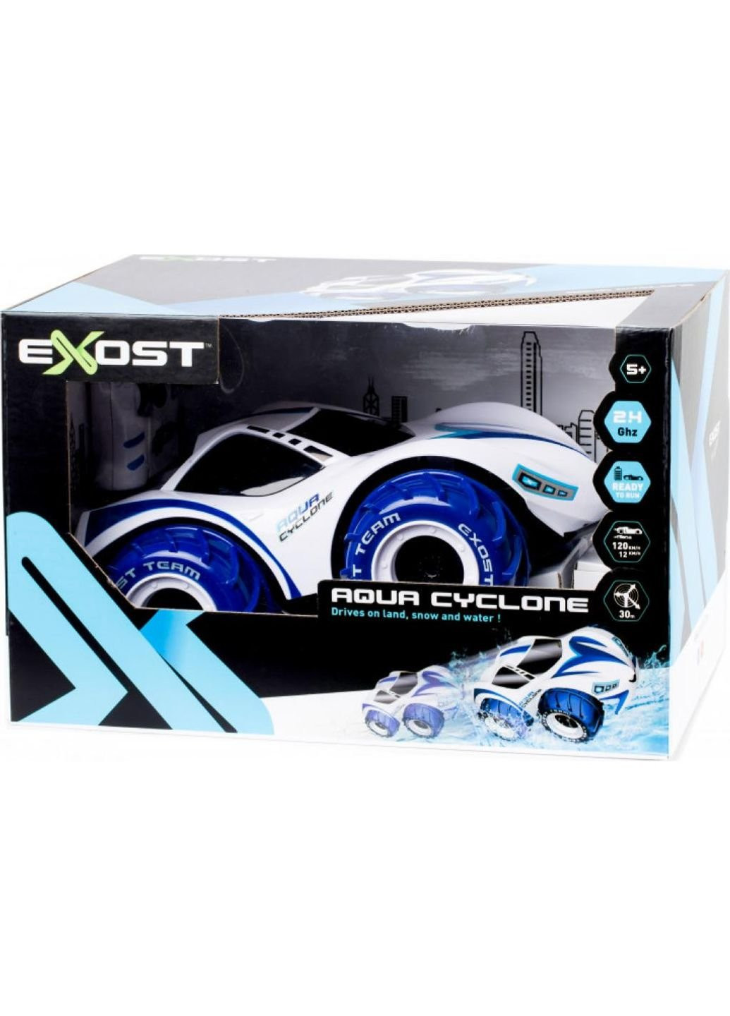 Радіокерована іграшка Aqua Cyclone 1:10 2.4 ГГц (20125) Silverlit (254077682)