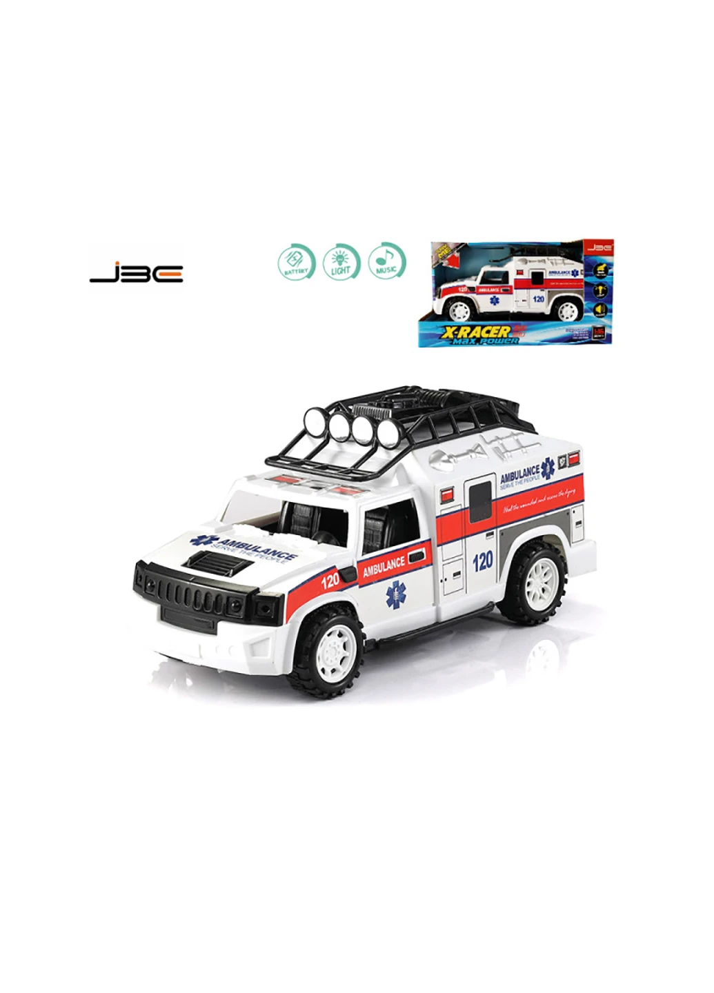 Машина Скорая помощь 25J61 JBE (255075697)