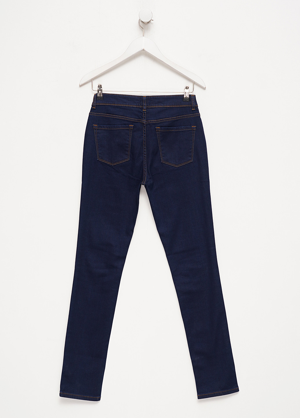 Темно-синие демисезонные скинни джинсы Boden