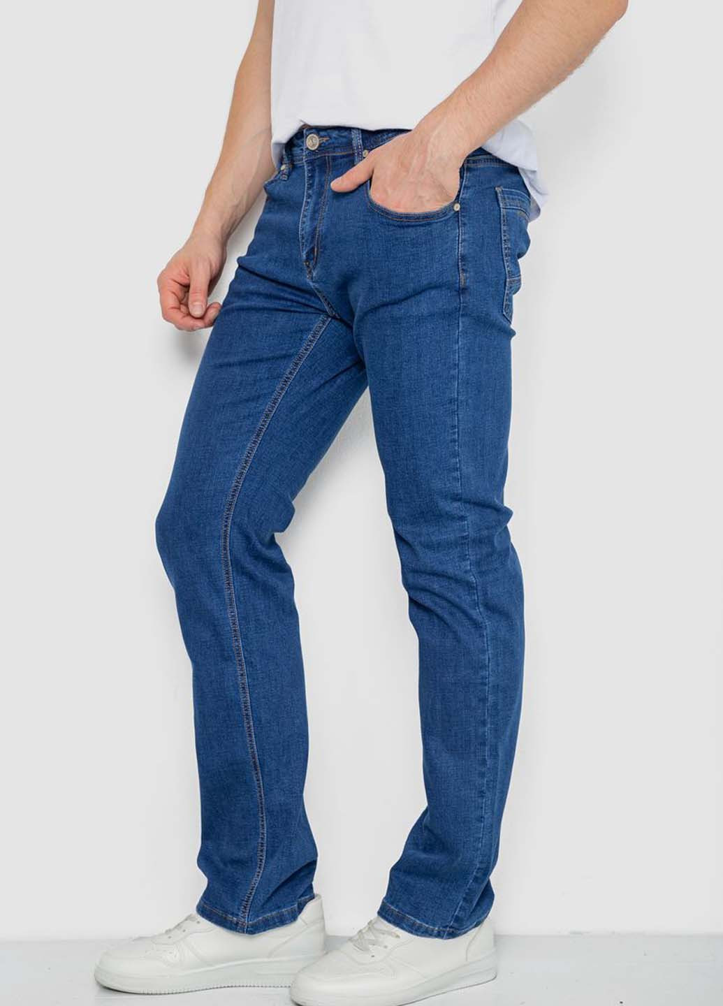 Синие демисезонные регюлар фит джинсы Ager