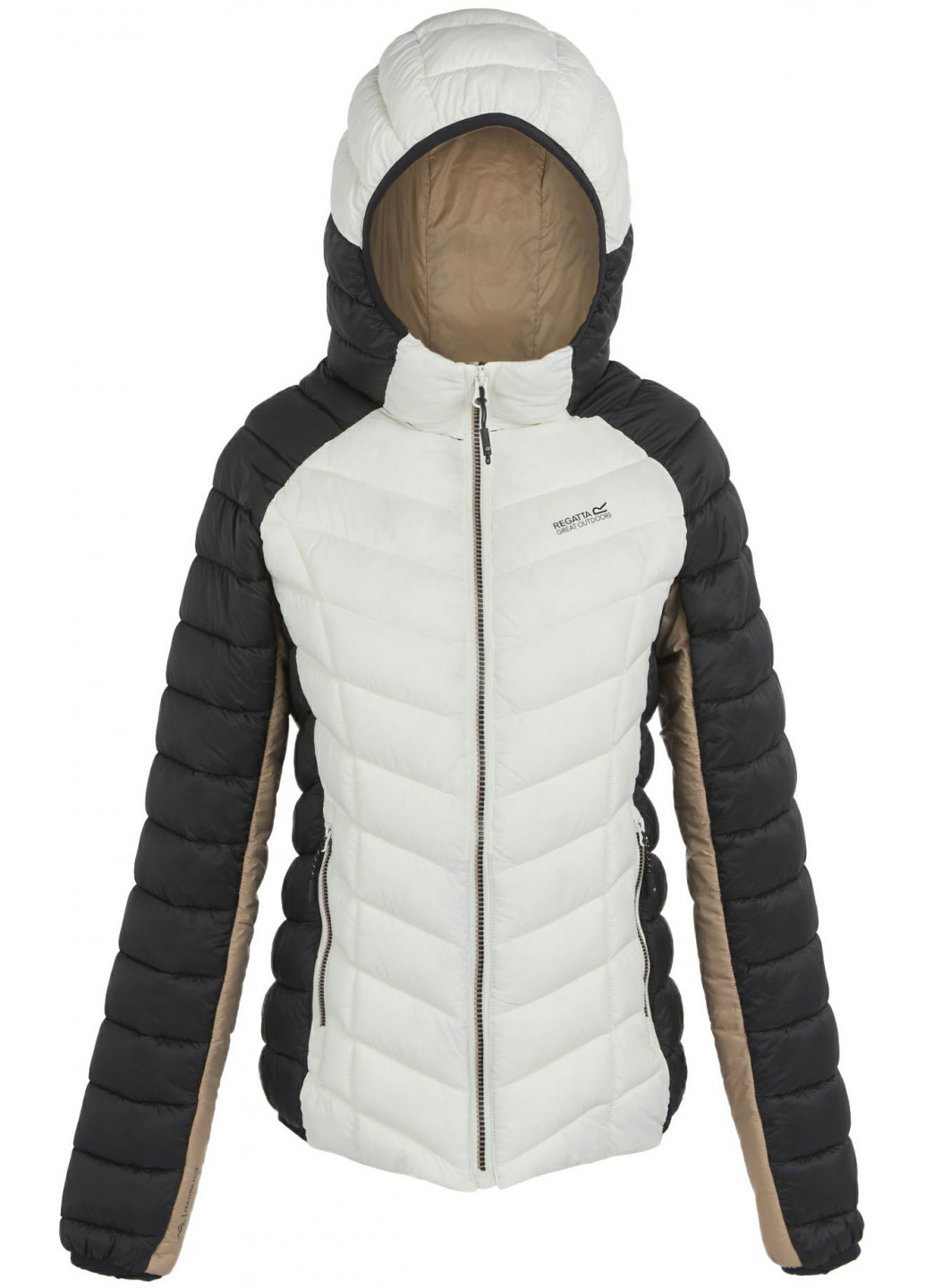 Черно-белая зимняя куртка Regatta Women Hooded Dalent